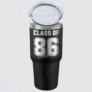 Alumni Year 30OZ Black Tumblers Engraved